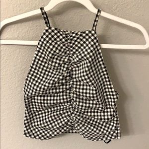 Zara Ruched Halter Top